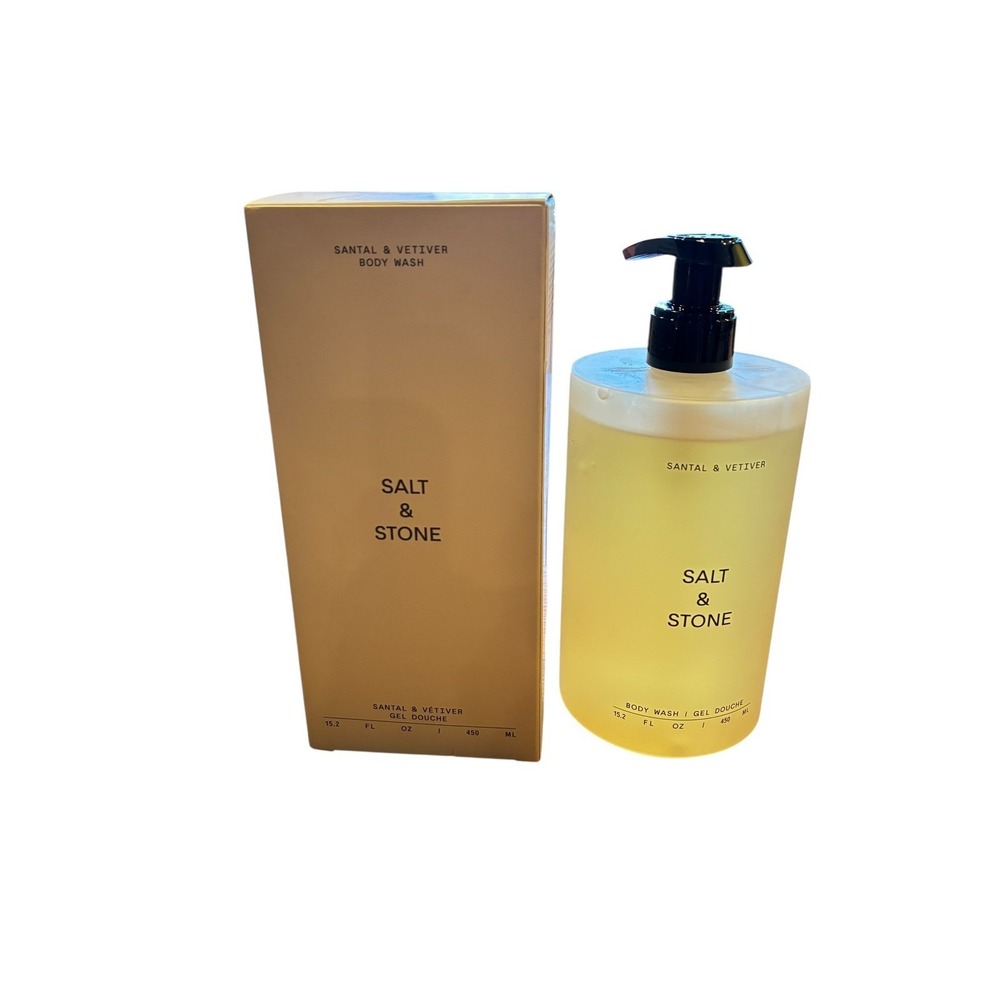 Salt & Stone Santal & Vetiver Body Wash 15.2 fl oz NIB